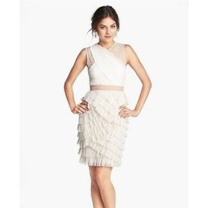 BcbgMaxazria Jaya Dress in French White